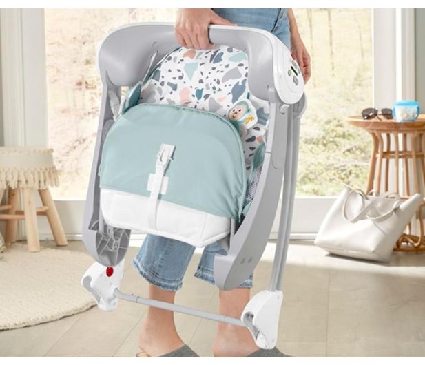 Fisher-Price Terazzo Huśtawka Siedzisko Deluxe 2w1 - 1017109 - zdjęcie 2